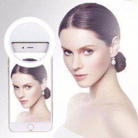 2PCS/LOT Universal Selfie Ring Light Phone Selfie Luminous Ring LED Photography Flash Light For Xiaomi iPhone Sumsang Smartphone