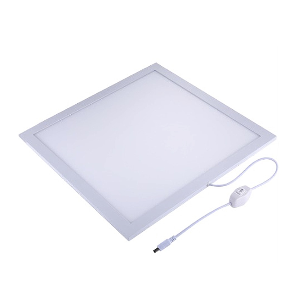 Top Deals PULUZ 1200LM LED Photography Shadowless Bottom Light Lamp Panel for 40cm Photo Studio Shooting Tent Box amp; No Polar