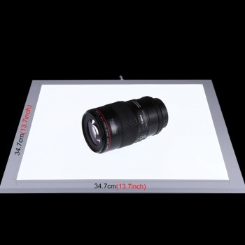 Top Deals PULUZ 1200LM LED Photography Shadowless Bottom Light Lamp Panel for 40cm Photo Studio Shooting Tent Box amp; No Polar