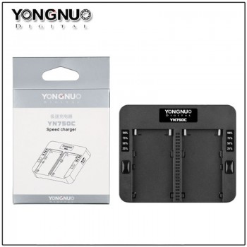 Yongnuo YN750C Dual Battery Charger For YongNuo NP-750 For SONY NP-F570 NP-F770 NP-F970 NPF975 970