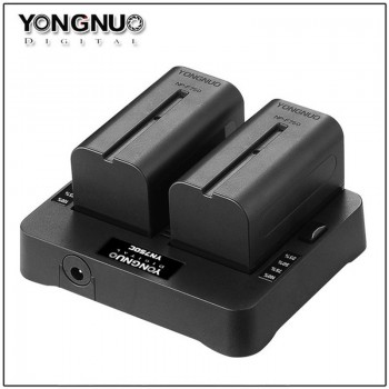 Yongnuo YN750C Dual Battery Charger For YongNuo NP-750 For SONY NP-F570 NP-F770 NP-F970 NPF975 970