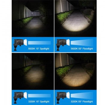 Camera LED Fill-in Light Video Light Spotlight 3200-5600K Adjustable Brightness Focus for Canon Nikon Pentax Olympus DSLR Camera