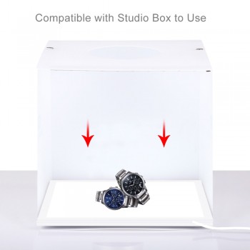 8.85 X 8.85in LED Photography Shadowless Bottom Light Background Studio Lighting Panel Bright Outline Sharpness Back Light Pad