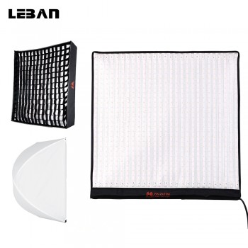Falcon Eyes RX-24TDX 150W Bi-Color Portable LED Photo Video Light Lamp Flexible Square Cloth Studio Video Lighting Panel Softbox