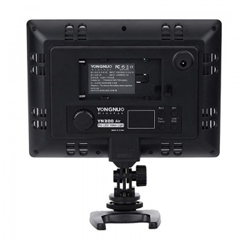 YONGNUO YN300 Air Ultra Thin CRI 95+LED Panel Video Light YN-300 Air 3200K-5500K with AC power Adapter for Canon Nikon Camcorder