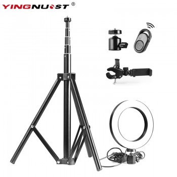 LED Ring Light 10inch 5600K Light Lamp Dimmable Photography Studio Phone Video With 150CM Tripod Selfie Stickamp;USB Plug For Canon