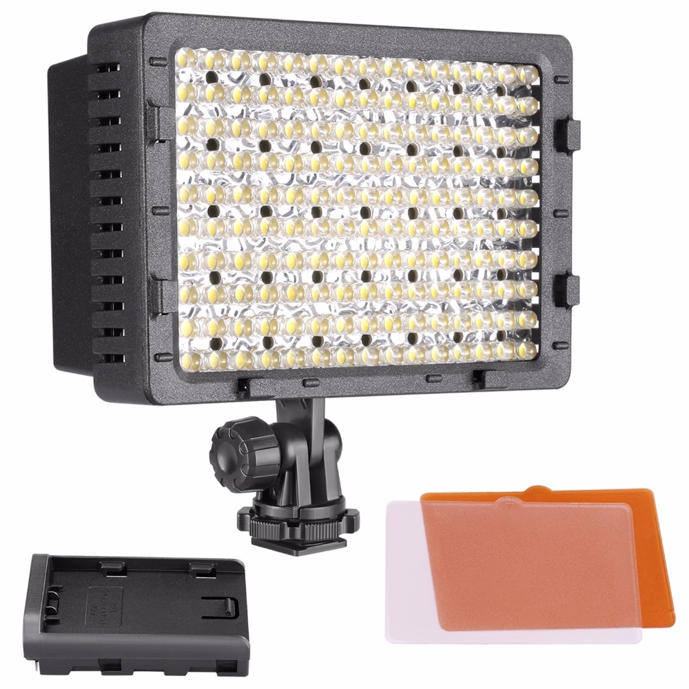 NEEWER 160 LED CN-160 Dimmable Ultra High Power Panel Digital Camera / Camcorder Video Light, LED Light for Digital SLR Cameras