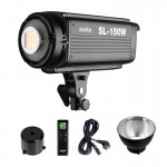 Free DHL Godox Continuous Lighting SL-150W CRI 93+ LED Video Light 16 Channels 5600K 7200lux 150W +Remote Controller+ Reflector