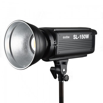 Free DHL Godox Continuous Lighting SL-150W CRI 93+ LED Video Light 16 Channels 5600K 7200lux 150W +Remote Controller+ Reflector