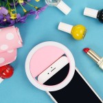 Universal Luxury LED Light Up Selfie Luminous Flash Ring Fill Clip Camera For Mobile Phone SAMSUNG xiaomi huawei HEONYIRRY
