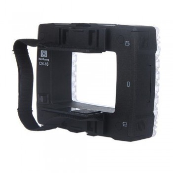 NanGuang CN-16 LED Video Lamp Light for Flash Speedlite Camera Video Camcorder 6.2W 710LM with Dimmer 5400K/ 3200K