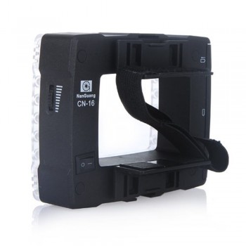 NanGuang CN-16 LED Video Lamp Light for Flash Speedlite Camera Video Camcorder 6.2W 710LM with Dimmer 5400K/ 3200K