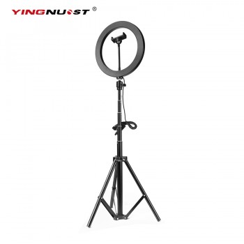 5600K LED Ring Light 10inch 26cm Lamp Dimmable Photography Studio Phone Video With 150CM Tripod Selfie Stickamp;USB Plug For Makeup