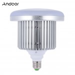 Andoer 135W LED Light Lamp Bulb 132 Beads 5500K E27 Photographic Lighting for Photo Studio Photography