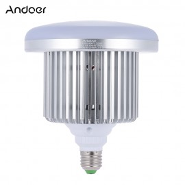 Andoer 135W LED Light Lamp Bulb 132 Beads 5500K E27 Photographic Lighting for Photo Studio Photography