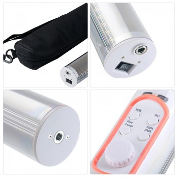 YONGNUO YN260 Handheld LED Video Light 3200K-5500K RGB Full Color Bi-color Photo Studio Light APP Control Interview