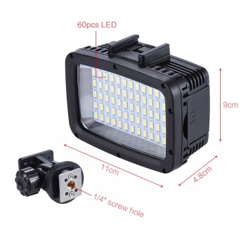 Andoer flash accessories LED Diving Fill-in Light Video Studio Photo Lamp Ultra Bright for Canon Nikon Sony DSLR Camera