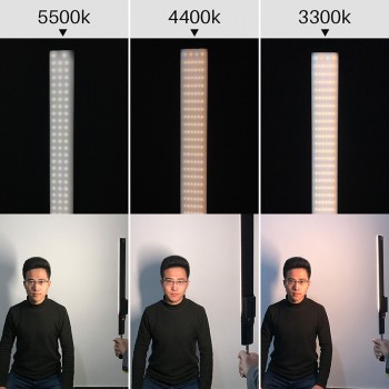 2018 YONGNUO YN360S 3200K-5500K Handheld Ice Stick LED Video Light+NP-F550 Battery Charger Photographyic Lamp Phone App Control