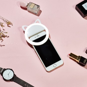 New USB Charge Selfie Portable Flash Led Camera Phone Photography Ring Light Enhancing Photography for Smartphone Selfie Light