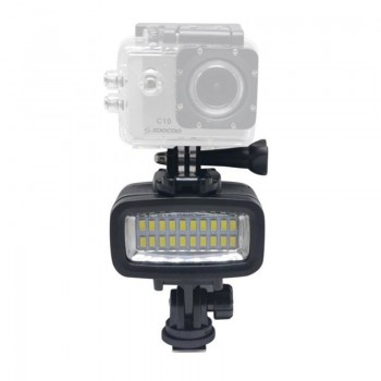 Underwater 5500K LED Video Light 130ft Super Bright Diving Gopro Lighting Fill Lamp Suitable for GOPRO SJCAM Action Camera