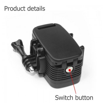Underwater 5500K LED Video Light 130ft Super Bright Diving Gopro Lighting Fill Lamp Suitable for GOPRO SJCAM Action Camera