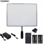 YONGNUO YN-600 Air YN600 Air Ultra Thin LED Camera Video Light Panel 5500K Photography Studio Lighting+AC Power Adapter+Battery