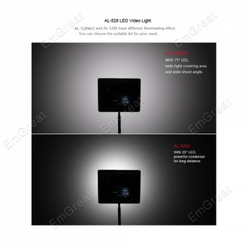 Aputure Amaran AL-528W CRI95+ 528Pcs LED Video Studio Continuous Light Panel for Sony Canon Nikon DSLR Camera Photographic Light