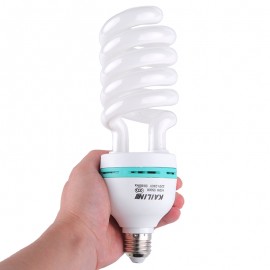 High Quality E27 5500K 200V-240V Photography Studio Lighting Bulb Photo Daylight Balanced Energy Saving fluorescent Lamp