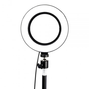 Dimmable LED Selfie Ring Light Youtube Video Live With 120cm-160cm Tripod USB Plug 3500-5500k Photo Studio Photography Light