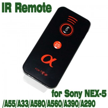 IR Infrared Shutter Release Remote Control For Sony Alpha A7 A7 II A7R A7S A6000 a230/a330/a450/a500/a550/a700/a900