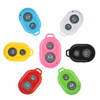 kebidu Wireless Bluetooth Self-Timer Shutter Release Camera Remote Controller Multi Color for iPhone for Smart android Phone