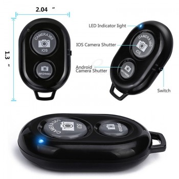 Roreta Bluetooth Wireless Remote control shutter for iPhone Android Phone Bluetooth Remote shutter