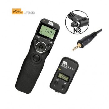 Pixel TW-283 Wireless Timer Remote Control Shutter Release (DC0 DC2 N3 E3 S1 S2) Cable For Canon Nikon Sony Camera TW283 VS RC-6
