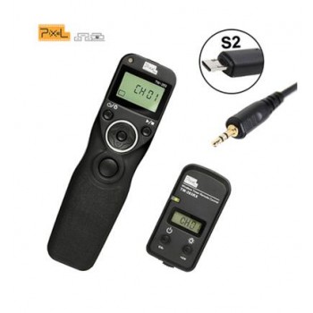Pixel TW-283 Wireless Timer Remote Control Shutter Release (DC0 DC2 N3 E3 S1 S2) Cable For Canon Nikon Sony Camera TW283 VS RC-6