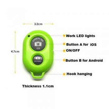 Jninsens Universal Bluetooth Remote Shutter Control Release Bluetooth Shutter for Android IOS Huawei Xiaomi Smart Phone