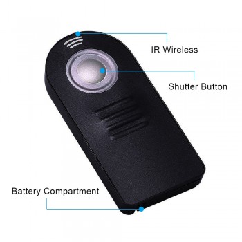 Universal IR Wireless Remote Control Shutter Release for Canon EOS M 400D 450D 550D 600D 750D 810D 5D 5D3 6D 7D 8D