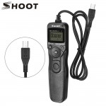 SHOOT RM-VPR1 LCD Timer Remote Control Shutter Release for Sony Alpha A6000 A7 A7II A7III A7R A58 A6500 A6300 A3000 A7RII A7 II