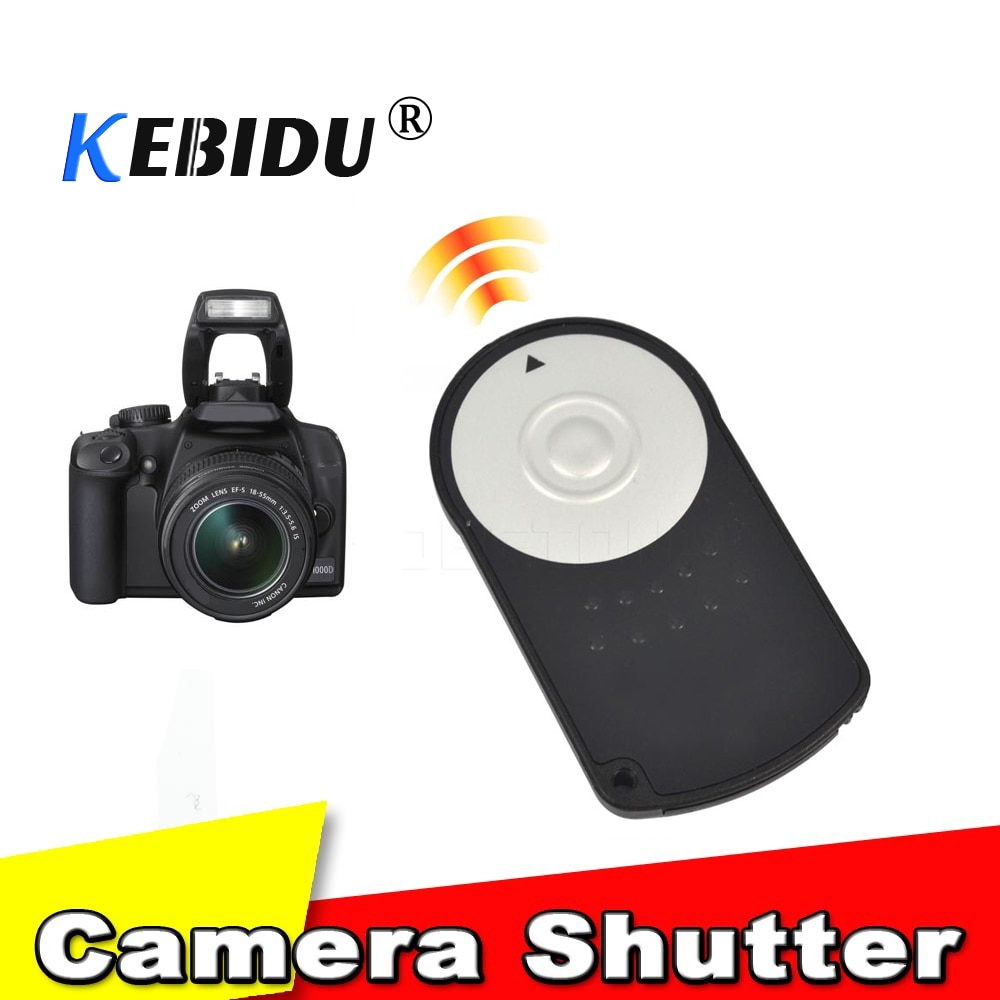 kebidu RC-6 IR Infrared Wireless Remote Control Shutter Release For Canon EOS 7D 5D Mark II III 6D 500D 550D 600D 650D 700D