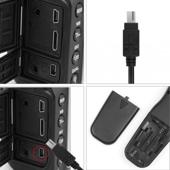 SHOOT MC-DC2 LCD Timer Remote Shutter for Nikon D3100 D5000 D7000 D90 D600 D610 D3200 D3300 D5100 D5200 D5300 Digital SLR Camera