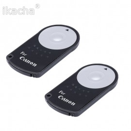 2pcs RC-6 IR Infrared Wireless Remote Control Shutter Release For Canon EOS 7D 5D Mark II III 6D 500D 550D 600D 650D 700D 750D