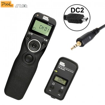 Pixel TW-283 Shutter Release Wireless Timer Remote Control For Canon Remote Sony Samsung Nikon d3400 d7200 d7000 d5300  Camera