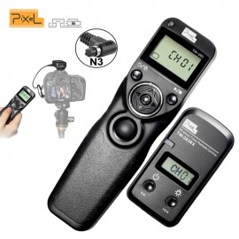 Pixel TW283 TW-283 N3 Wireless Timer Remote Control For Canon 7D 5D Mark ii 1D 6D 7D2 5D3 50D 40D 30D 10D Camera Shutter Release