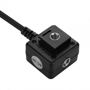 VILTROX SC-29 TTL Off-Camera Flash Sync Extension Cord for Nikon Hot Shoe 0.8m Photography Accessory