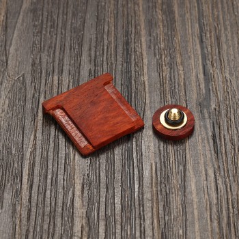 Wooden Wood Shutter Button Camera Hot Shoe Cover Set For Fuji Fuji-Film X Series Release Accessories Part Solid X100F Comfortabl