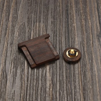 Wooden Wood Shutter Button Camera Hot Shoe Cover Set For Fuji Fuji-Film X Series Release Accessories Part Solid X100F Comfortabl