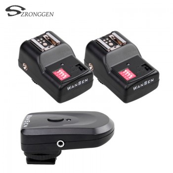 Radio Professional PT16  Wireless Remote Flash Trigger Hotshoe Strobe Light Speedlite Transmitter with 2 Receivers