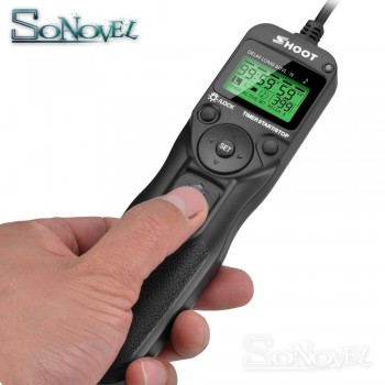 Timer Remote Control For Nikon D850 D810a D810 D800E D700 D500 D300s D200 D100 D5 D4s D4 D3s F5 F6 F100 F90X MC-30 MC-36 MC-DC0