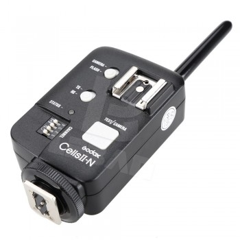 2x Godox Cells II High-Speed Flash Studio Photo Device Triggered Wireless Remote Flash Sync Speed of 1/8000 For Nikon Camera