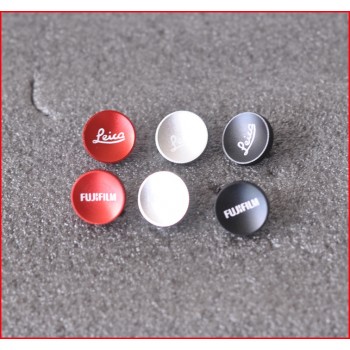 Metal Concave Soft Shutter Release Button For Fuji X20 X100 XT10 XPRO1X-PRO2  X-E2 XE1 X30 X20 For Leia M7 M9 SLR Cameras