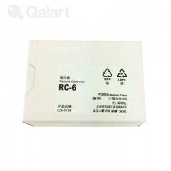 RC-6 IR Infrared Wireless Remote Control for Canon 7D 5D Mark II III IV 80D 77D 70D 60D 800D 750D 700D 650D 600D 100D RC6